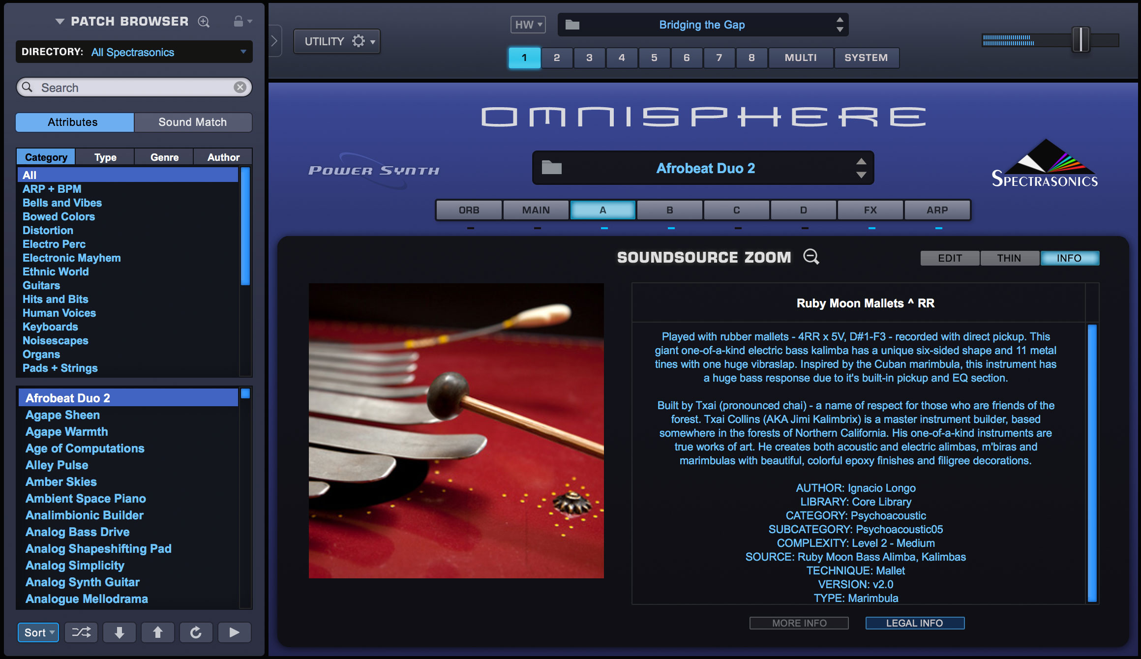 omnisphere cannot load soundsource
